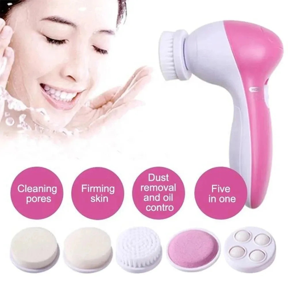 5 In 1 Electric Face Brush